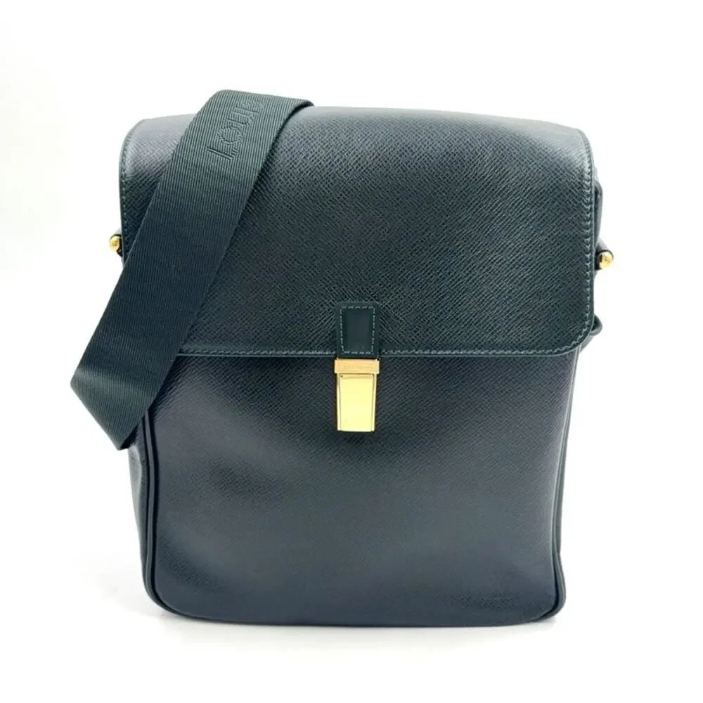 Louis Vuitton Yaranga Taiga Leather Shoulder Bag